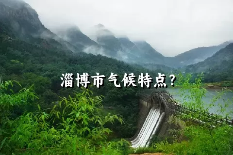 淄博市气候特点？