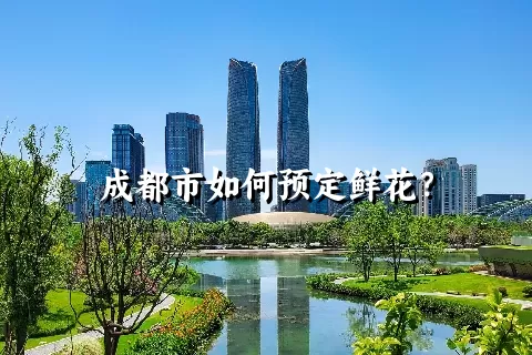 成都市如何预定鲜花？