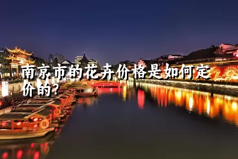 南京市的花卉价格是如何定价的？