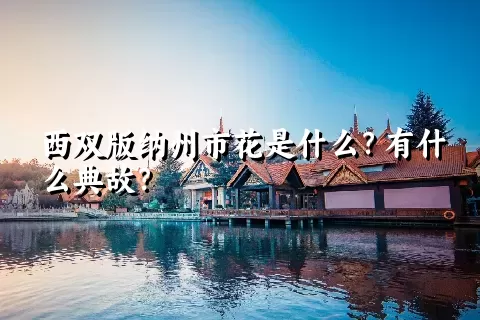 西双版纳州市花是什么？有什么典故？