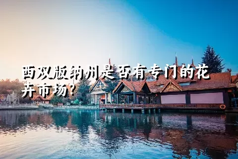 西双版纳州是否有专门的花卉市场？