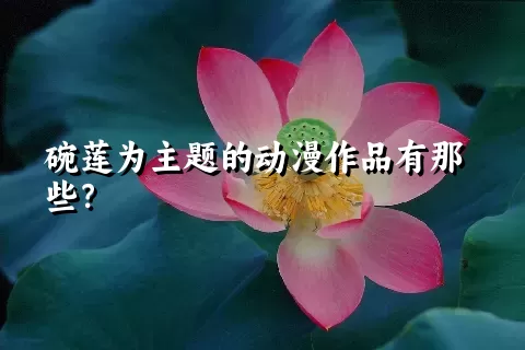 碗莲为主题的动漫作品有那些？