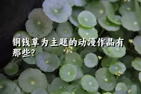 铜钱草为主题的动漫作品有那些？