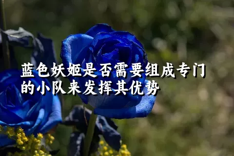 蓝色妖姬是否需要组成专门的小队来发挥其优势