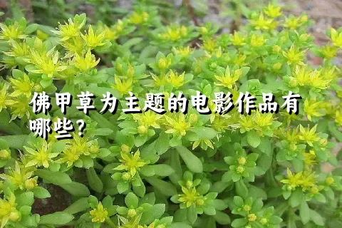 佛甲草为主题的电影作品有哪些？