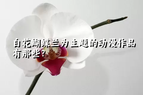 白花蝴蝶兰为主题的动漫作品有那些？