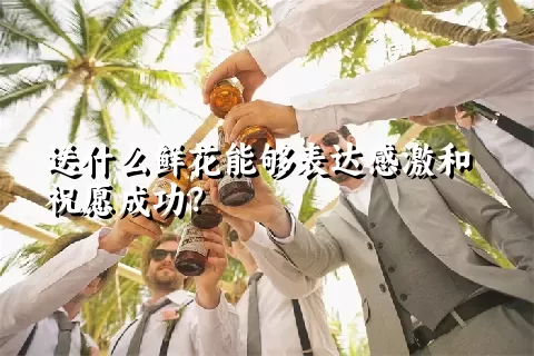 送什么鲜花能够表达感激和祝愿成功？