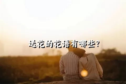 送花的花语有哪些？