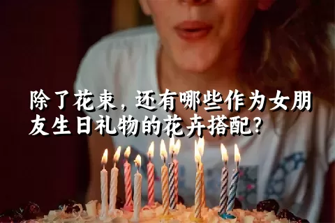 除了花束，还有哪些作为女朋友生日礼物的花卉搭配？