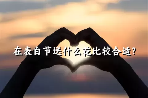 在表白节送什么花比较合适？