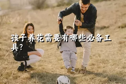 孩子养花需要有哪些必备工具？