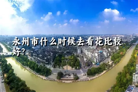 永州市什么时候去看花比较好？