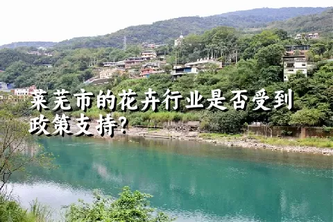 莱芜市的花卉行业是否受到政策支持？