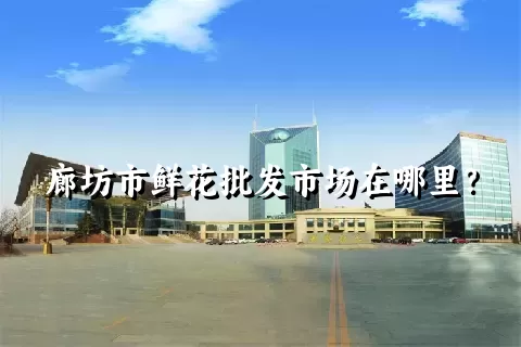 廊坊市鲜花批发市场在哪里？