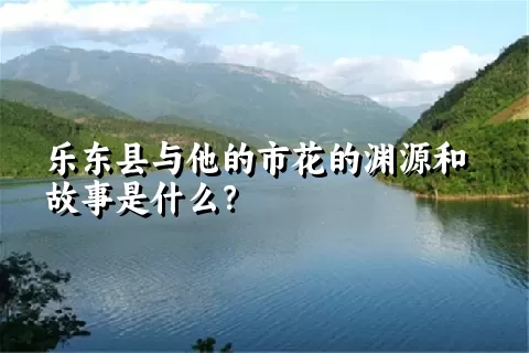 乐东县与他的市花的渊源和故事是什么？