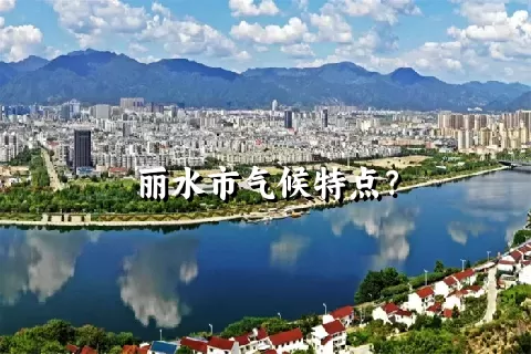 丽水市气候特点？