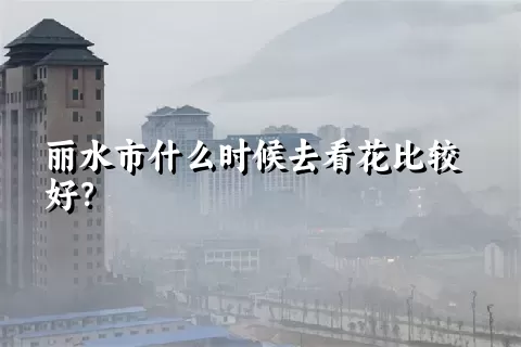 丽水市什么时候去看花比较好？