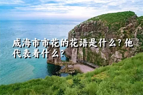 威海市市花的花语是什么？他代表着什么？