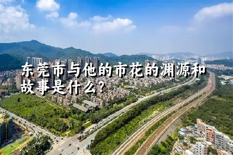 东莞市与他的市花的渊源和故事是什么？