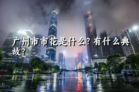 广州市市花是什么？有什么典故？