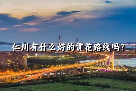 仁川有什么好的赏花路线吗？