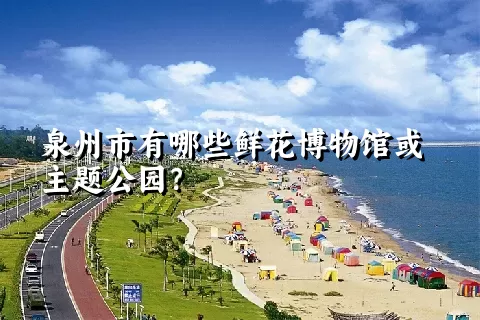 泉州市有哪些鲜花博物馆或主题公园？