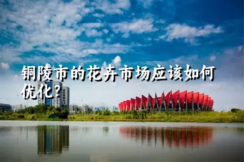 铜陵市的花卉市场应该如何优化？