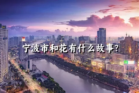 宁波市和花有什么故事？