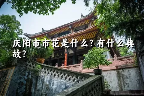 庆阳市市花是什么？有什么典故？