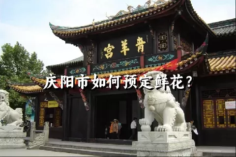 庆阳市如何预定鲜花？