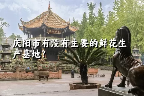 庆阳市有没有主要的鲜花生产基地？