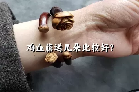 鸡血藤送几朵比较好？