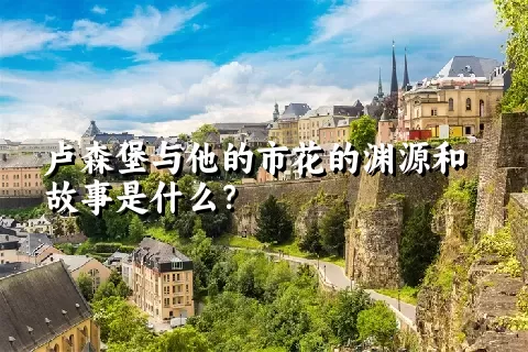 卢森堡与他的市花的渊源和故事是什么？