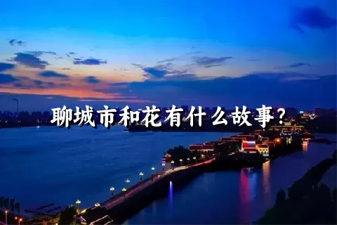 聊城市和花有什么故事？