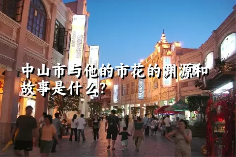 中山市与他的市花的渊源和故事是什么？