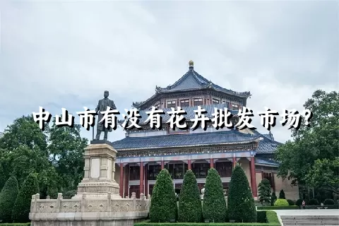 中山市有没有花卉批发市场？