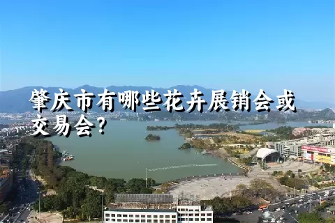 肇庆市有哪些花卉展销会或交易会？