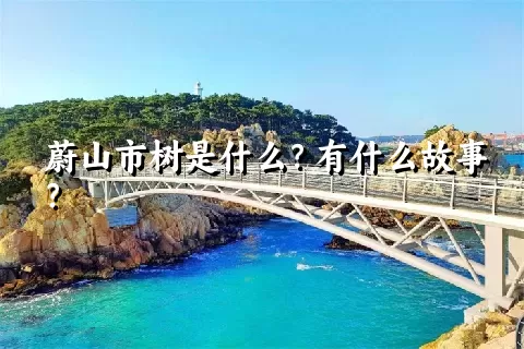 蔚山市树是什么？有什么故事？