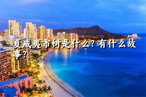 夏威夷市树是什么？有什么故事？