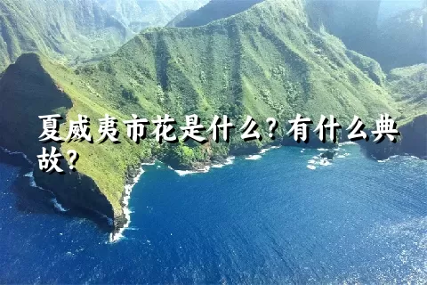 夏威夷市花是什么？有什么典故？