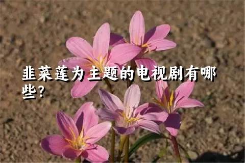 韭菜莲为主题的电视剧有哪些？