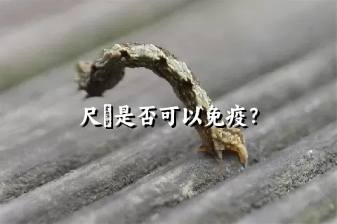 尺蠌是否可以免疫？