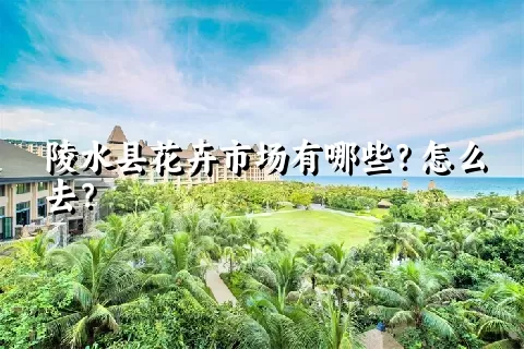 陵水县花卉市场有哪些？怎么去？