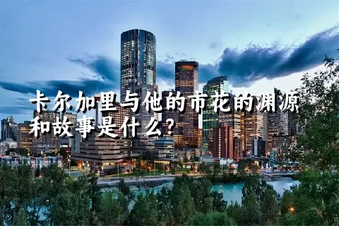 卡尔加里与他的市花的渊源和故事是什么？