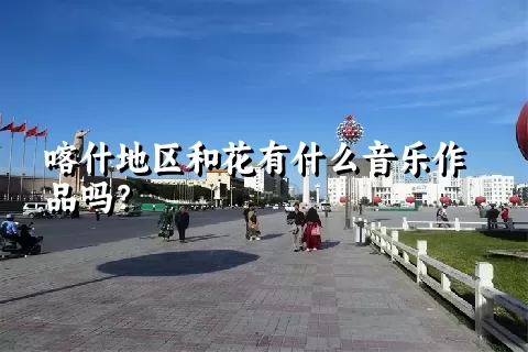 喀什地区和花有什么音乐作品吗？