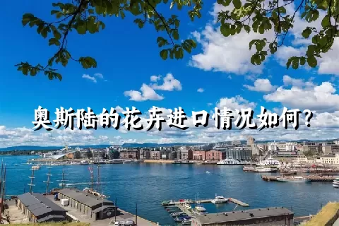 奥斯陆的花卉进口情况如何？