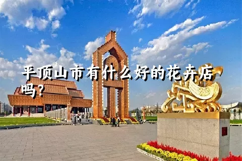 平顶山市有什么好的花卉店吗？