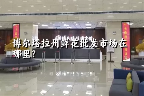 博尔塔拉州鲜花批发市场在哪里？