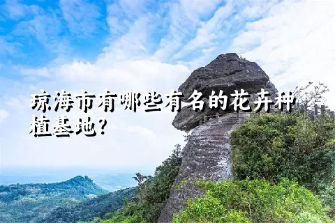 琼海市有哪些有名的花卉种植基地？