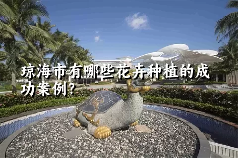 琼海市有哪些花卉种植的成功案例？